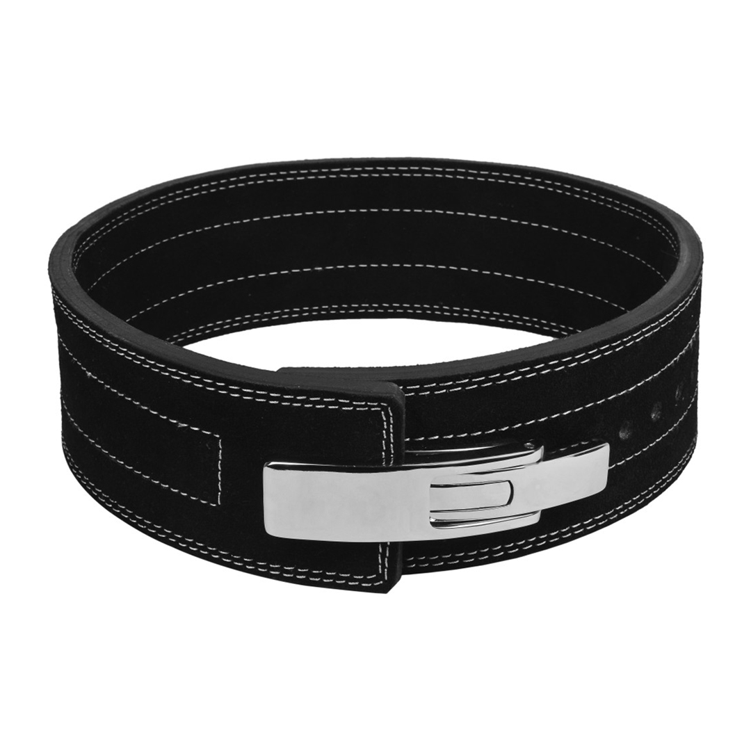 Power Weight lift Leather Lever Pro Belt 10MM Gym Training Power lifting Belt 
