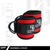 black red